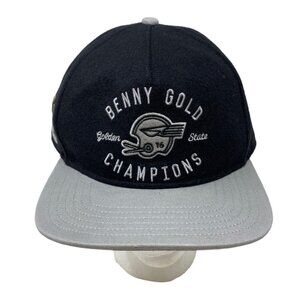 Benny Gold Championship Golden State Hat San Francisco Wool Blend Snapback